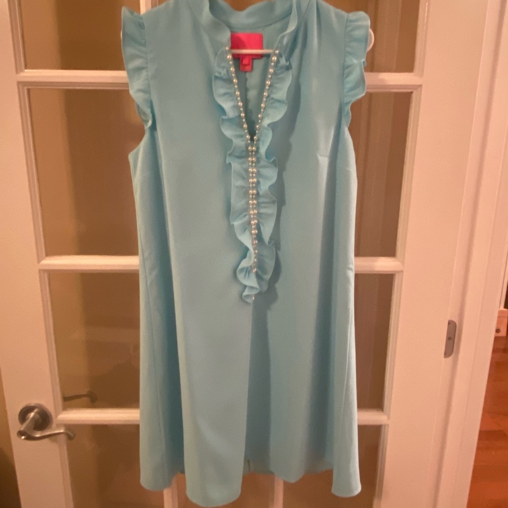Lilly Pulitzer Adalee Shift Dress Blue Size 8 NWOT